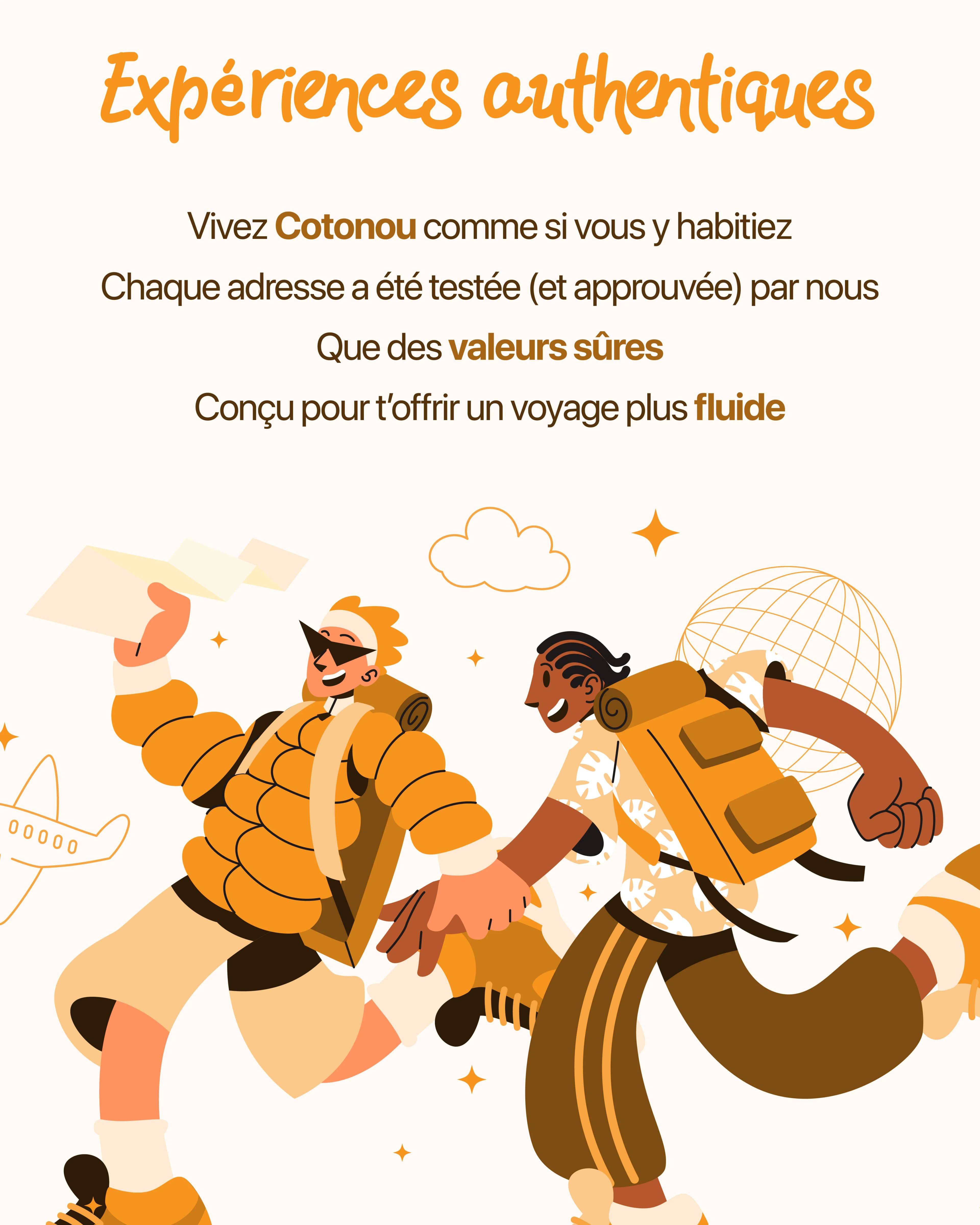 Expériences authentiques